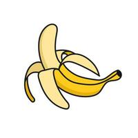 banaan icoon, logo vector, vlak ontwerp vector