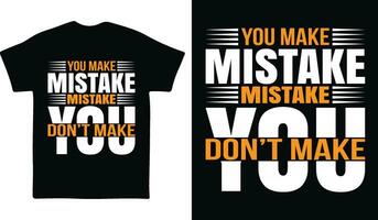 typografie t-shirt ontwerp vector