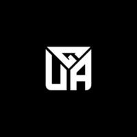 gua brief logo vector ontwerp, gua gemakkelijk en modern logo. gua luxueus alfabet ontwerp