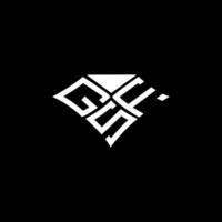 gsf brief logo vector ontwerp, gsf gemakkelijk en modern logo. gsf luxueus alfabet ontwerp