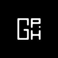 gph brief logo vector ontwerp, gph gemakkelijk en modern logo. gph luxueus alfabet ontwerp