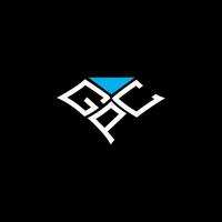 gpc brief logo vector ontwerp, gpc gemakkelijk en modern logo. gpc luxueus alfabet ontwerp