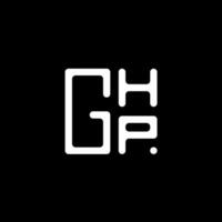 ghp brief logo vector ontwerp, ghp gemakkelijk en modern logo. ghp luxueus alfabet ontwerp