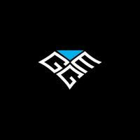 ggm brief logo vector ontwerp, ggm gemakkelijk en modern logo. ggm luxueus alfabet ontwerp