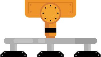 fabricage robot arm illustratie vector