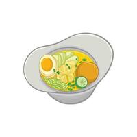 heerlijk Indonesisch voedsel illustratie vector
