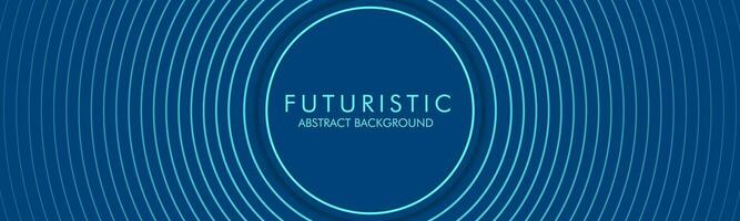 futuristische modern abstract geometrie blauw neon achtergrond vector illustraties eps10