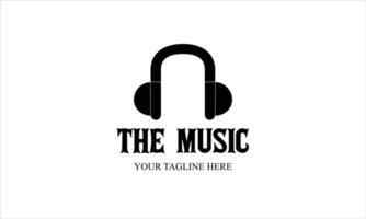 muziek- bedrijf logo voor bedrijf vector