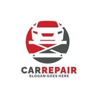 auto reparatie logo ontwerp vector illustratie