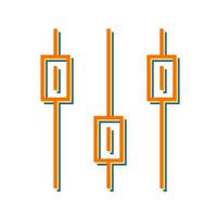 volume controle vector icoon