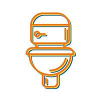 toilet vector pictogram