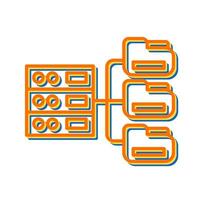 database vector pictogram