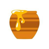 honing pot icoon Aan wit achtergrond. vector illustratie.