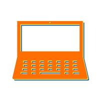 laptop vector pictogram