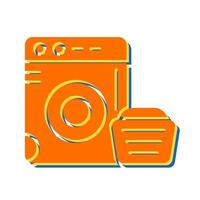 wasmachine vector pictogram