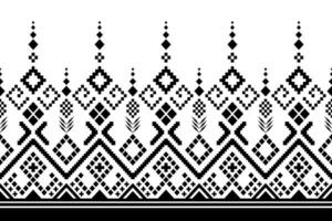 kruis steek kleurrijk meetkundig traditioneel etnisch patroon ikat naadloos patroon abstract ontwerp voor kleding stof afdrukken kleding jurk tapijt gordijnen en sarong aztec Afrikaanse Indisch Indonesisch vector