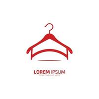 mode bedrijf logo sjabloon hanger symbool, branding ontwerp, hanger vector, hanger icoon vector