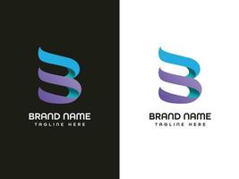 brief logo ontwerp vector