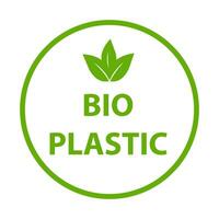 biologisch afbreekbaar plastic icoon vector fabriek eco vriendelijk composteerbaar materiaal productie voor grafisch ontwerp, logo, website, sociaal media, mobiel app, ui