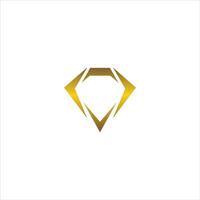 creatief diamant concept logo ontwerp sjabloon vector