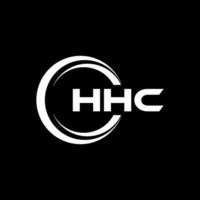 hhc logo ontwerp, inspiratie voor een uniek identiteit. modern elegantie en creatief ontwerp. watermerk uw succes met de opvallend deze logo. vector