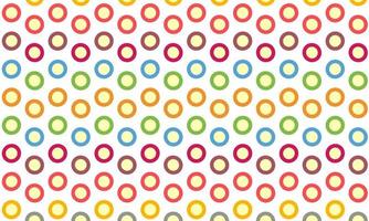 abstracte kleurrijke cirkel patroon achtergrond vector
