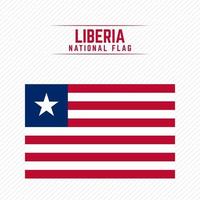 nationale vlag van liberia vector