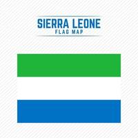 nationale vlag van sierra leone vector