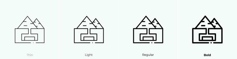 graf icoon. dun, licht, regelmatig en stoutmoedig stijl ontwerp geïsoleerd Aan wit achtergrond vector