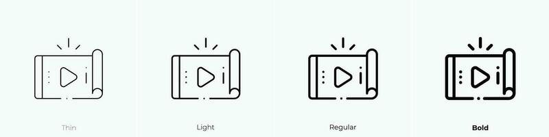 technologie icoon. dun, licht, regelmatig en stoutmoedig stijl ontwerp geïsoleerd Aan wit achtergrond vector