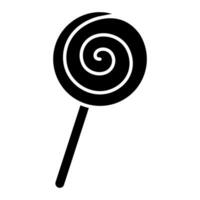 lolly icoon vector. snoep illustratie teken. snoepgoed symbool of logo. vector