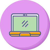 laptop vector pictogram