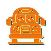 schoolbus vector pictogram