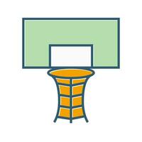 basketbal hoepel vector icoon