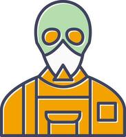 gasmasker vector icon