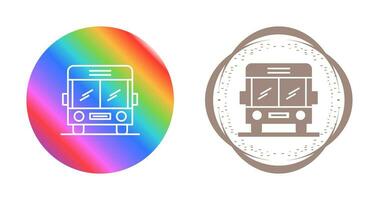 schoolbus vector pictogram