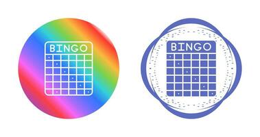 bingo vector icoon