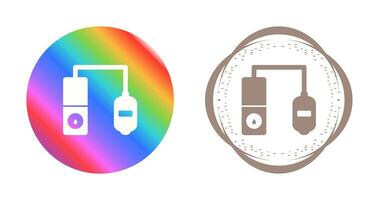 verwarmingssysteem vector pictogram