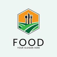 restaurant voedsel logo vector illustratie ontwerp