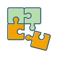 puzzel vector pictogram