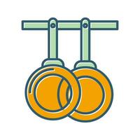 Sportschool ringen vector icoon