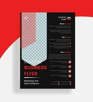 creatief bedrijf folder sjabloon lay-out ontwerp in helder kleur. vector