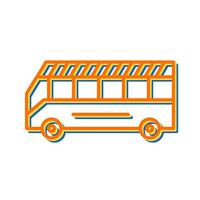 schoolbus vector pictogram