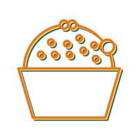 cup cake vector icon