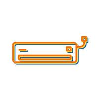 airconditioner vector pictogram