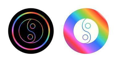 yin yang vector icoon