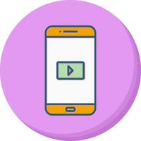 video app vector icoon