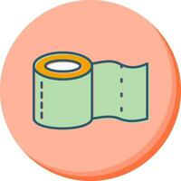 toilet papier vector icoon