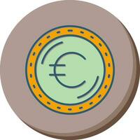 euro valuta vector icoon