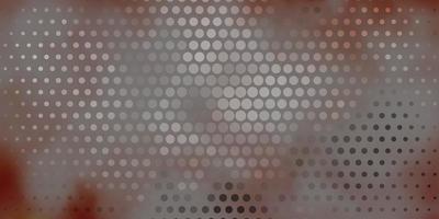 lichtrode vectorlay-out met cirkelvormen. illustratie met reeks glanzende kleurrijke abstracte bollen. patroon voor websites. vector